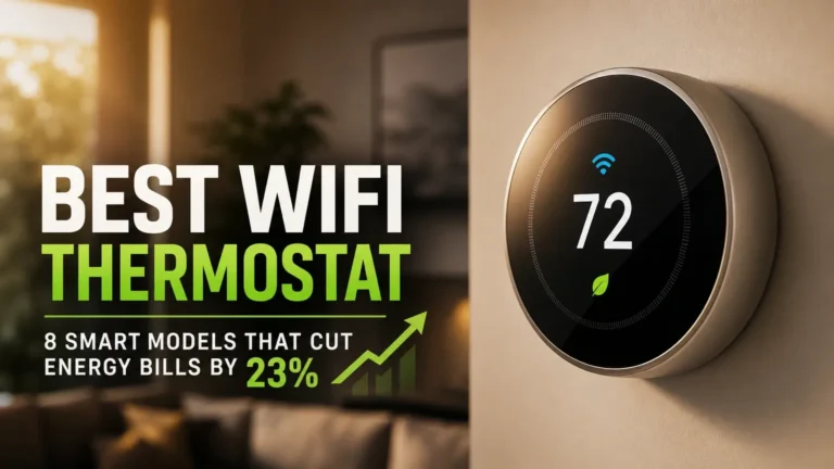 Best WiFi Thermostat: 8 Smart Models That Cut Energy Bills