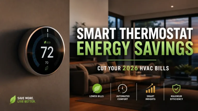 Smart Thermostat Energy Savings: Cut Your 2026 HVAC Bills