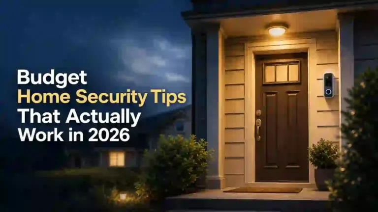 Budget Home Security Tips That Actually Work in 2026