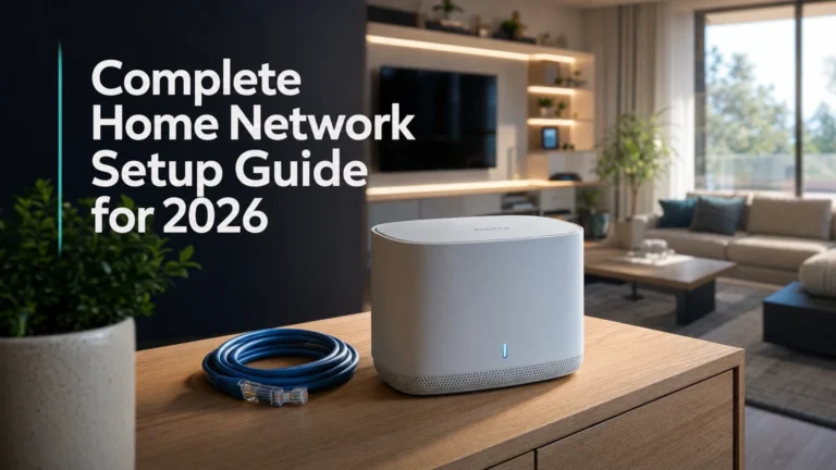 Complete Home Network Setup Guide for 2026 home network