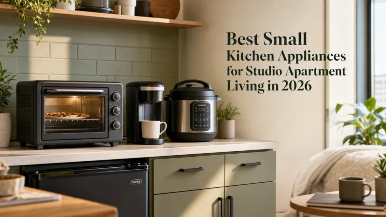 Best Small Kitchen Appliances for Studio Apartment Living