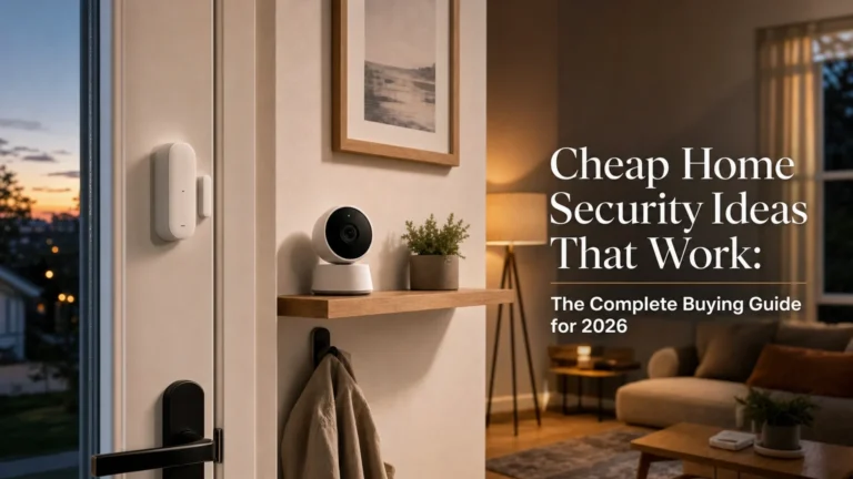 Cheap Home Security Ideas That Work: The Complete Buying