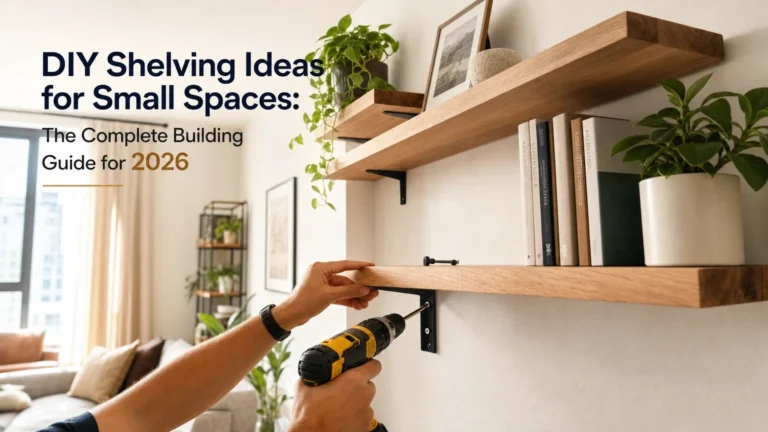DIY Shelving Ideas for Small Spaces: The Complete Building