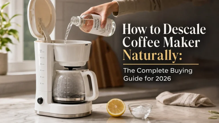 How to Descale Coffee Maker Naturally: The Complete Buying
