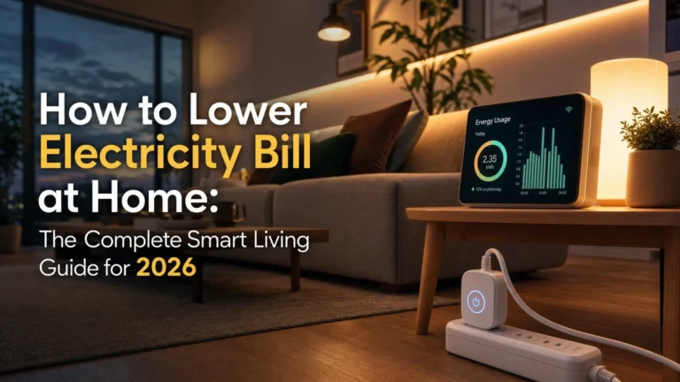 How to Lower Electricity Bill at Home: The Complete Smart