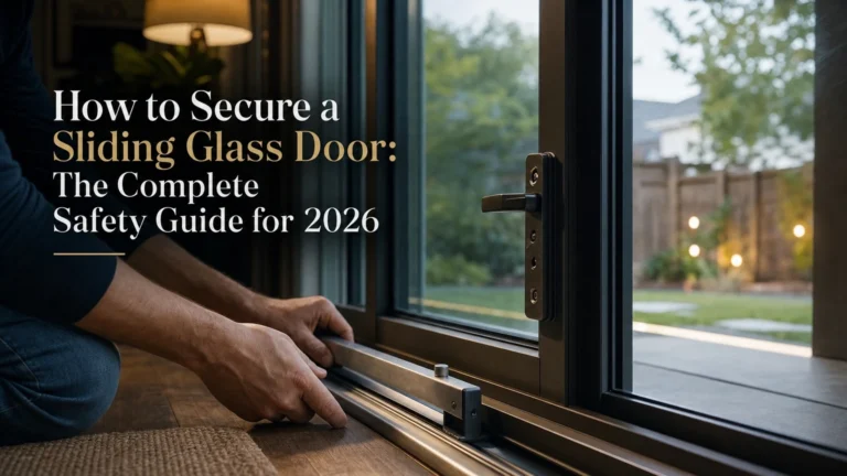 How to Secure a Sliding Glass Door: The Complete Safety