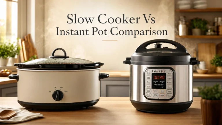 Slow Cooker Vs Instant Pot Comparison slow cooker vs