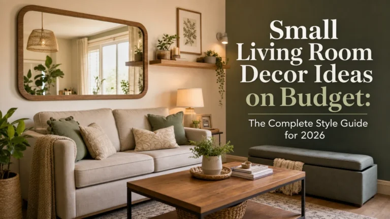 Small Living Room Decor Ideas on Budget: The Complete Style