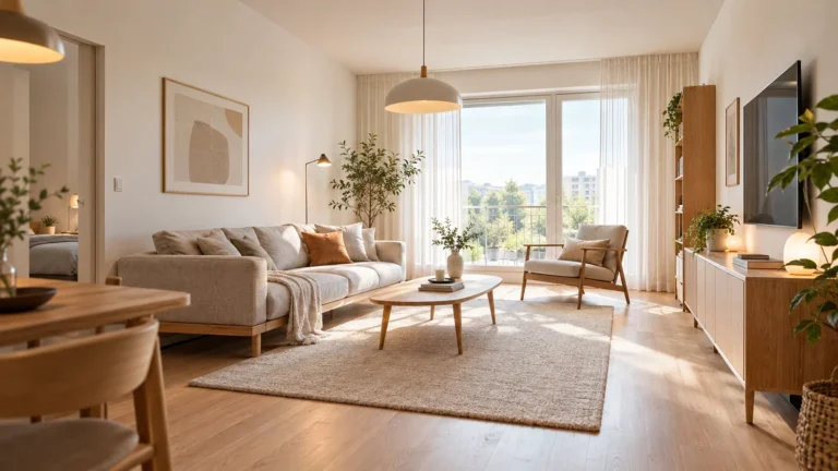 Illustration for an article on 22 Square Meter Living Room Ideas.