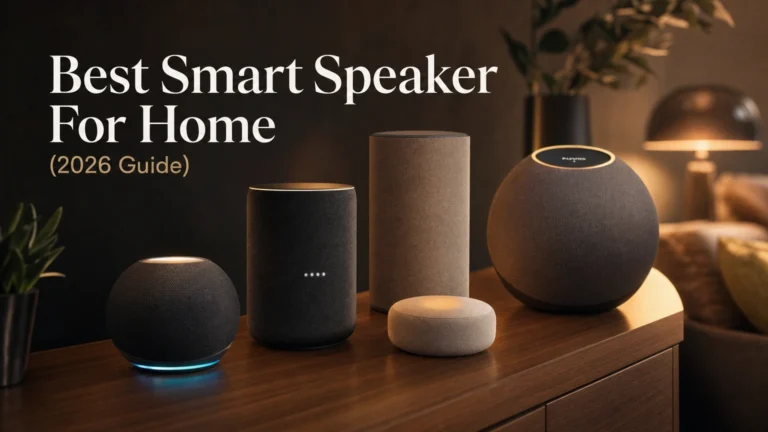 Best Smart Speaker For Home (2026 Guide) best smart speaker
