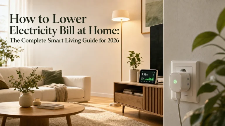 How to Lower Electricity Bill at Home: The Complete Smart