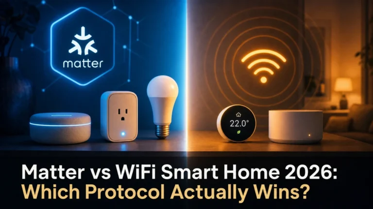 Matter vs WiFi Smart Home 2026: Which Protocol Actually