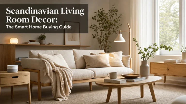 Scandinavian Living Room Decor: The Smart Home Buying Guide
