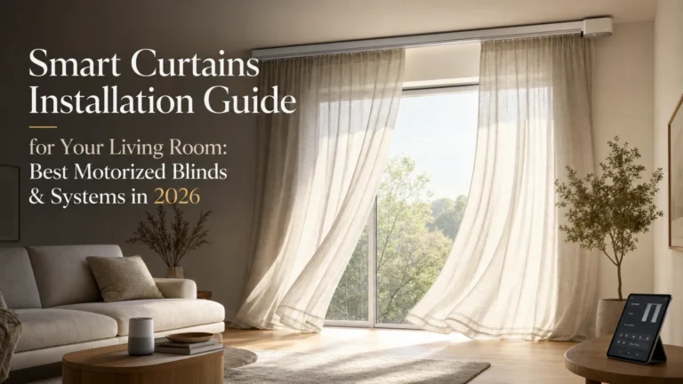 Smart Curtains Installation Guide for Your Living Room:
